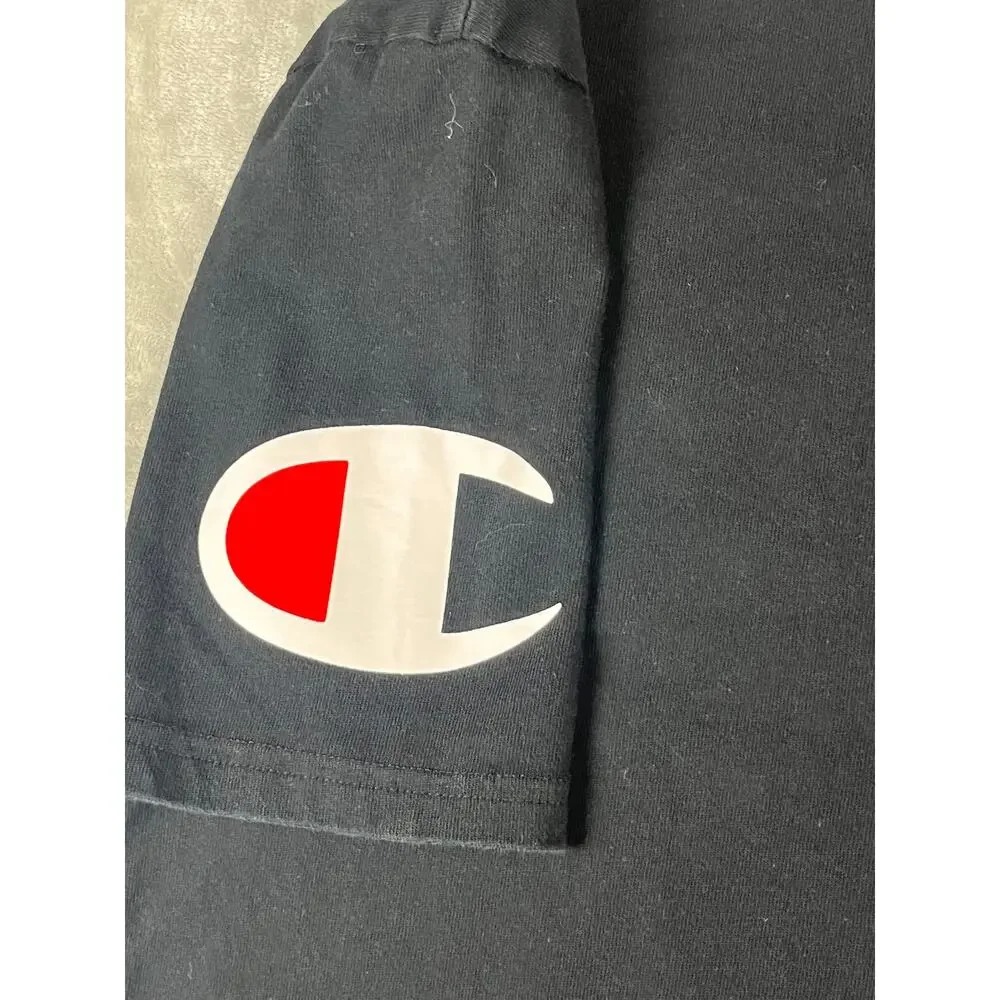 Champion Life Men's Heritage Tee, Wraparound Logo Short Sleeve T-Shirt T1919G - Picture 9 of 10